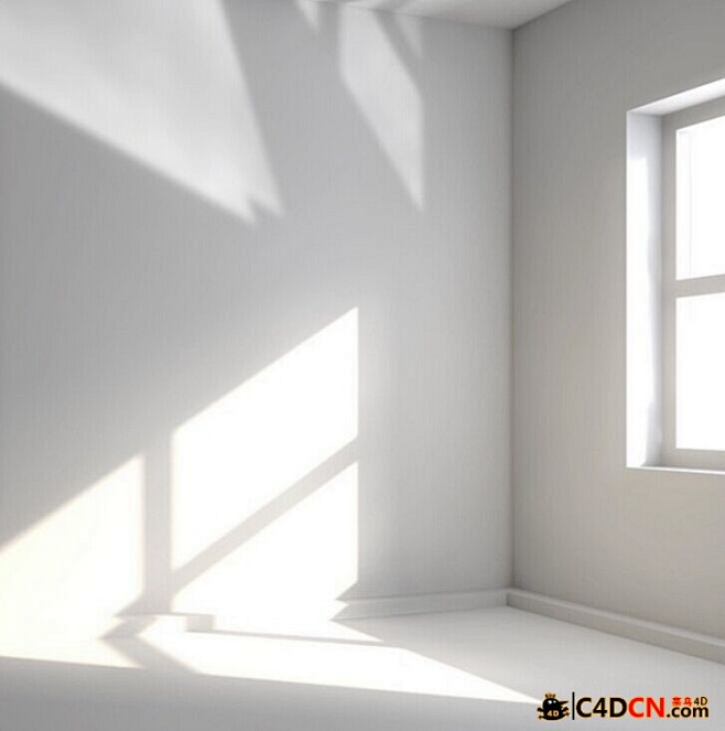 C4D室内窗户场景打光教程 Lighting a Window Scene in Cinema 4D - Tutorial-HD