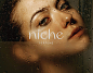 NICHE PERFUME BRANDING : Niche is a brand of natural, high-class perfumes produced in small quantities.The left-leaning logo symbolizes the anti-mainstream direction adopted by perfumers experimenting with notes and creating compositions for the most soph