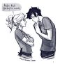 Annabeth is Percy's cute baby seal face does not affect Annabeth. That is one reason why they are a couple.: 