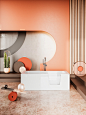 3D renders for plumbing catalog: baths and shower trays : Our customers are the first in the market who decided to make a creative presentation of their products in this style. And were very satisfied. It really turned out to be a good concept.