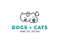 猫狗大战！20个宠物Logo设计 - 优优教程网