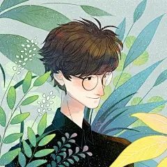 人物画，描边风格