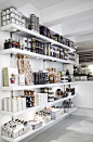 The Secret Kitchen ~ Gourmet Food Store - these open ended shelves really help the product pop