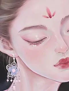 baby银睿姬｜唐代古风美人｜厚涂｜手绘人像 : 好像是我第一次画古风美人耶！画繁琐的古风头饰真的好致命 造型是画的baby在狄仁杰里面的银睿姬，真的可以说是她最好看的古装造型了！她的颜值我还是很服气的 拿去当壁纸头像临摹仿妆都可以，