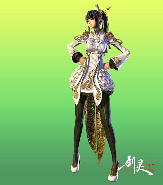 《剑灵》白青山脉最新人物服饰