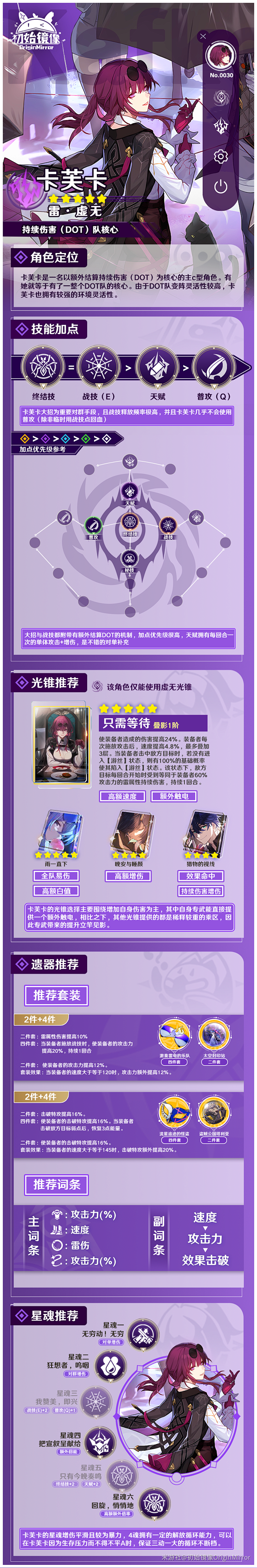 【V1.2攻略】星核猎手—卡芙卡全方位攻...