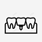 种植牙外科手术牙齿图标 UI图标 设计图片 免费下载 页面网页 平面电商 创意素材
