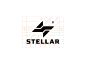 Stellar Sportswear monogram brand design sports logo sportswear typogaphy custom logo design symbol designer branding identity identity designer mark brandmark logo designer logo design logo