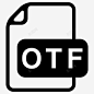 otf文件扩展名文件格式图标 免费下载 页面网页 平面电商 创意素材