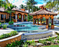 Tropical Pool Design Ideas, Pictures, Remodel & Decor