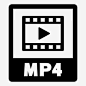mp4文件音乐低质量图标_88ICON https://88icon.com mp4文件 音乐 低质量 听 扩展 文档 压缩 语音 文件格式1