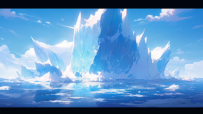 Ice mountain
