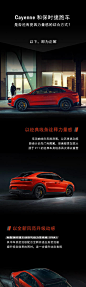 一张图看懂全新 Cayenne Coupé，领略“锐不可当”的力量。 ​​​​