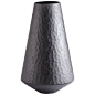 Lava Vase in Black