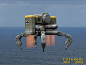 ROBOT FLYING OVER SEA by CUTANGUS on deviantART