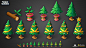 Merge Mansion - Christmas Tree & Tree Decorations