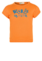 Benetton - Print T-shirt - orange