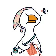 卡通鸭-堆糖，美好生活研究所