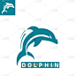 Seffect E BIG DOLPHIN LOGO,大鱼跳跃矢量图像的轮廓