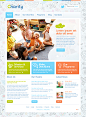 Template 43375 - Charity & Children WordPress Theme