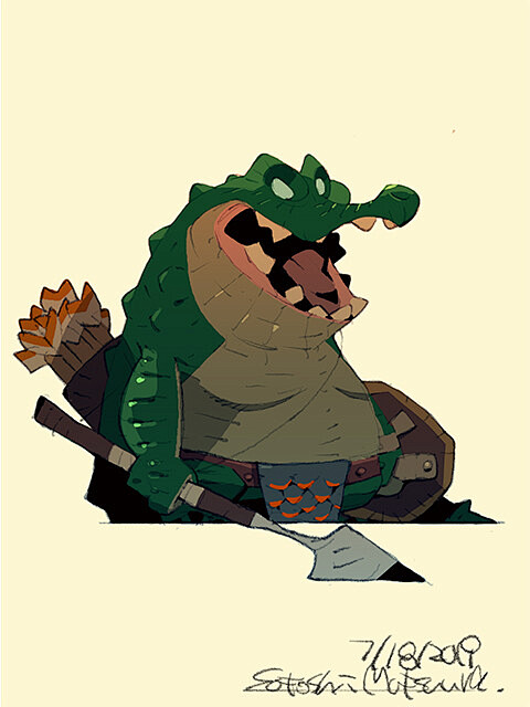 Crocodile Warrior, S...