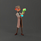 Scientist, Fernando Telles : It's been a while since my last artwork. 

This character is based on the Concept by the amazing Rayner Alencar. I always wanted to model one of his characters, and I found this one on pinterest when was searching for referenc