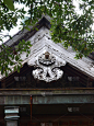 日本传统寺庙屋顶