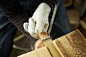 做木器的很多，但是竹器还是比较少见的，来自日本手工艺人沖原紗耶的作品。
