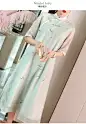 旗袍改良版连衣裙2019新款夏季宽松古装女汉服民国茶服女刺绣唐装-tmall.com天猫
