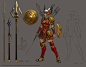 Cassia, Diablo Amazon, Mr Jack : Another situation where we tried to capture the spirit of the Diablo 2 outfit while adding some extra design elements to let her fit in in Heroes.
