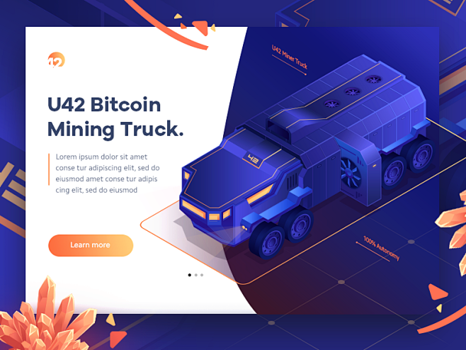 Bitcoin Mining Truck...