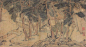 文征明（1470～1559年），即文徵明，初名壁，字征明，后更字征仲，号衡山、停云，长洲（今江苏吴县）人。祖籍衡山，故号衡山居士。家世武弁，自祖父起始以文显，父文林曾任温州永嘉知县。他幼习经籍诗文，喜爱书画，文师吴宽，书法学李应祯，绘画宗沈周。少时即享才名，与祝允明、唐寅、徐祯卿并称“吴中四才子”。然在科举道路上却很坎坷，从弘治乙卯（1495年）26岁到嘉靖壬午（1522年）53岁，十次应举均落第，直至54岁才受荐以贡生进京，待诏翰林院。四年中目睹官场腐败，一再乞归，57岁回归故里，潜心诗文书画。他通晓各