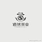 道然茶业字体Logo设计@北坤人素材