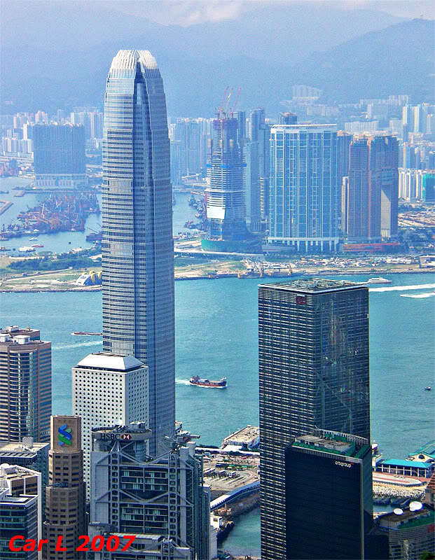 香港环球贸易广场internationalcommercecenter484米118层建成已建成
