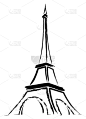 法国,品牌名称,标志,抽象,巴黎,埃菲尔铁塔,建筑,名声,浪漫,作画