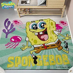 【进门地垫】正版海绵宝宝家用入户门地垫可裁剪地垫丝圈防滑脚垫-tmall.com天猫