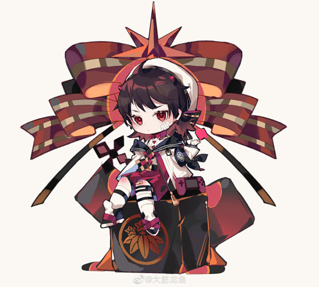 阴阳师手游同人帐 @鬼切主页 67676767【画风】q版言