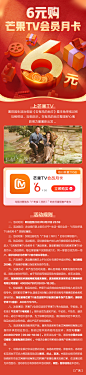 农行视听20230103虚拟【6元购芒果TV会员月卡】红