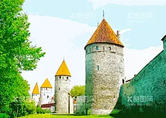 手绘传统欧美城堡建筑  - 源文件下载【酷图网】矢量,手绘,传统,欧美民宿,建筑,别墅,花园,前院,民居,欧洲,房屋,城镇,欧洲旅游,红砖瓦房,欧式建筑,红砖墙房子,风景摄影,欧式风格,欧洲风情,乡村建筑,砖瓦房,红砖墙,红砖房,城镇风貌,民房民居,欧洲风情小镇,矢量古典建筑,设计,自然景观,建筑园林,