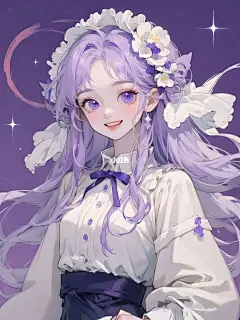 我把喜欢写进风里·女生头像壁纸