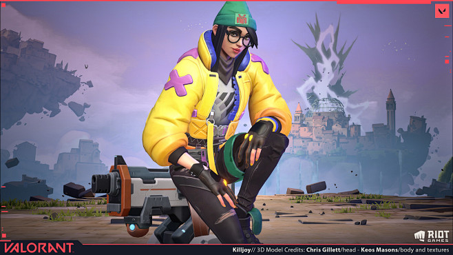 无畏契约 Killjoy奇乐角色特写