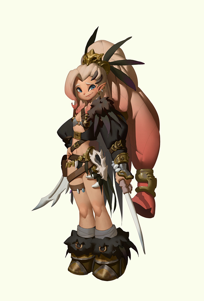 #曼奇立德# #日韩# #角色设计# #...