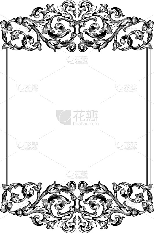 巴洛克风格,华丽的,华贵,婚礼,装饰物,...