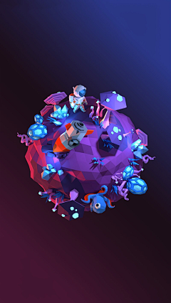 MLDS采集到3d创意表现
