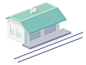 Train station dribbble