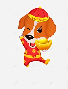 新春春节年会小狗手绘卡通壁纸手绘卡通壁纸高清素材 网页 设计图片 免费下载 页面网页 平面电商 创意素材 png素材