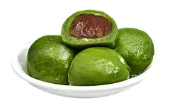 红豆青团