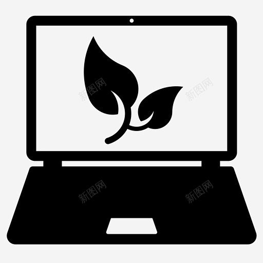 生态技术生态学全球变暖 标识 标志 UI...