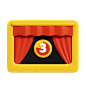Movie Countdown 3D Icon