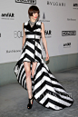 可可·罗恰 (Coco Rocha) 亮相2014年第67届戛纳电影节amfAR“电影对抗艾滋”慈善晚宴